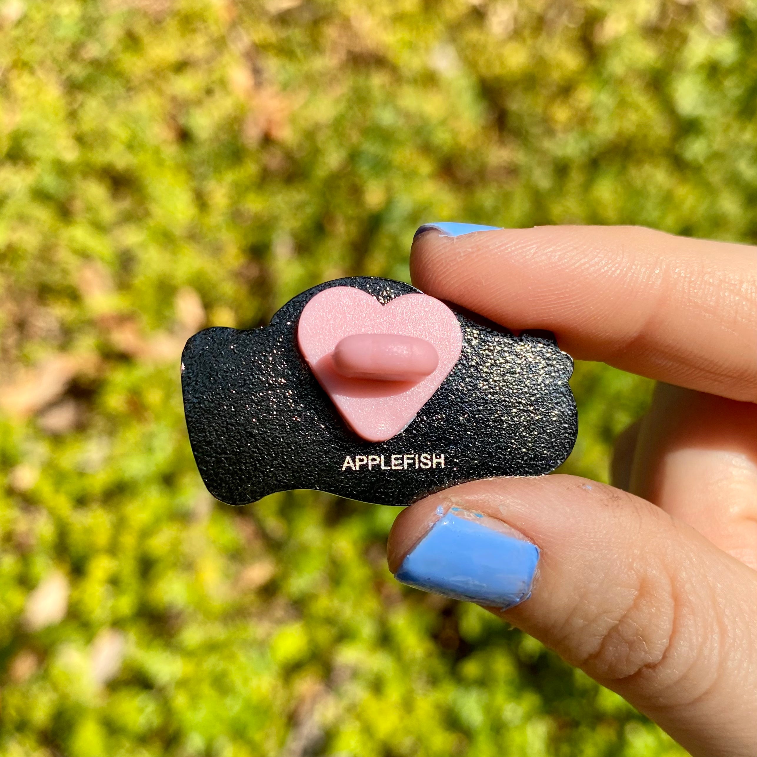 Apple Fish Pin