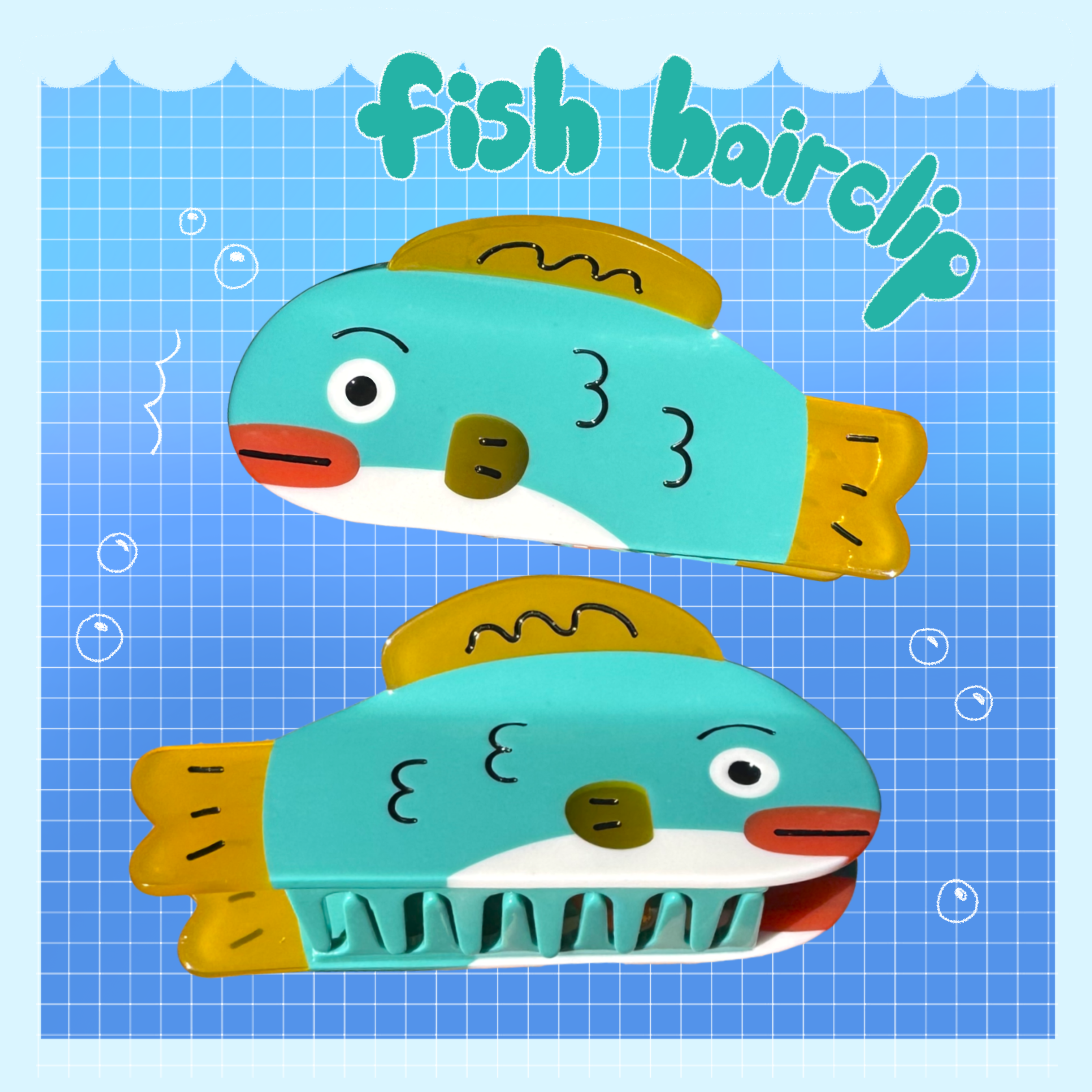 Fish Hair Clip